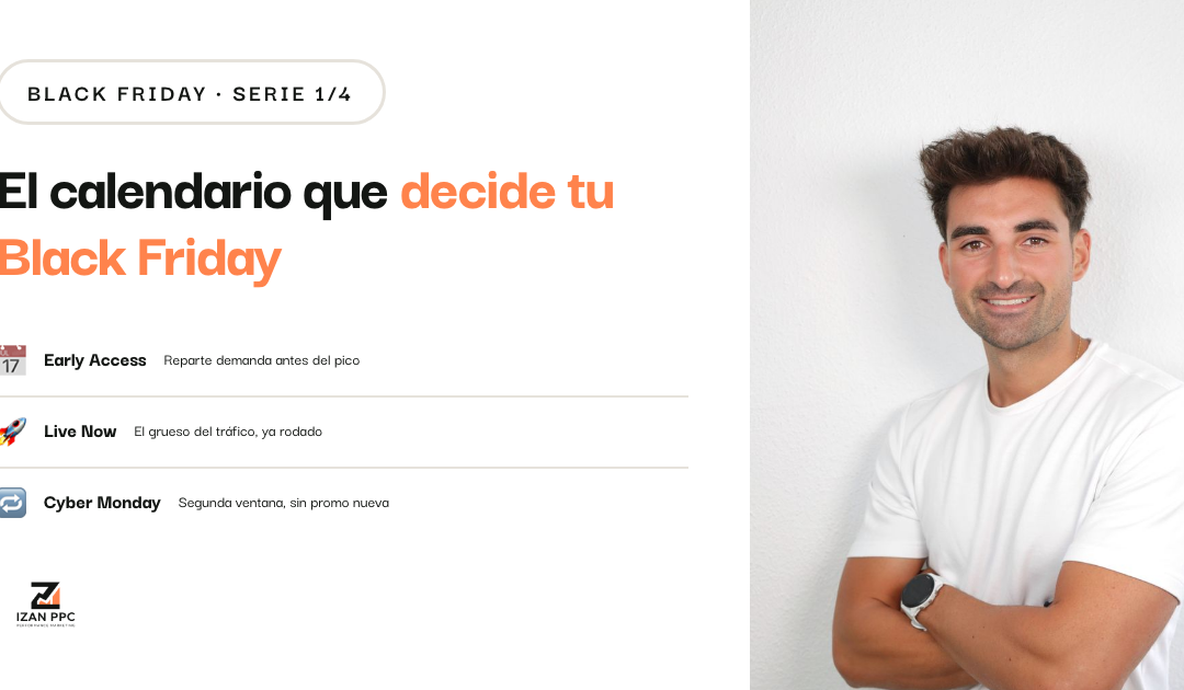 Black Friday en eCommerce: por qué el calendario de la campaña importa más que el primer anuncio